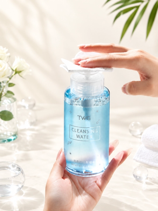 TWG Cleansing Water Mitsellyar suvi – Makiyajni tozalash va yuzni tozalash uchun, 300 ml