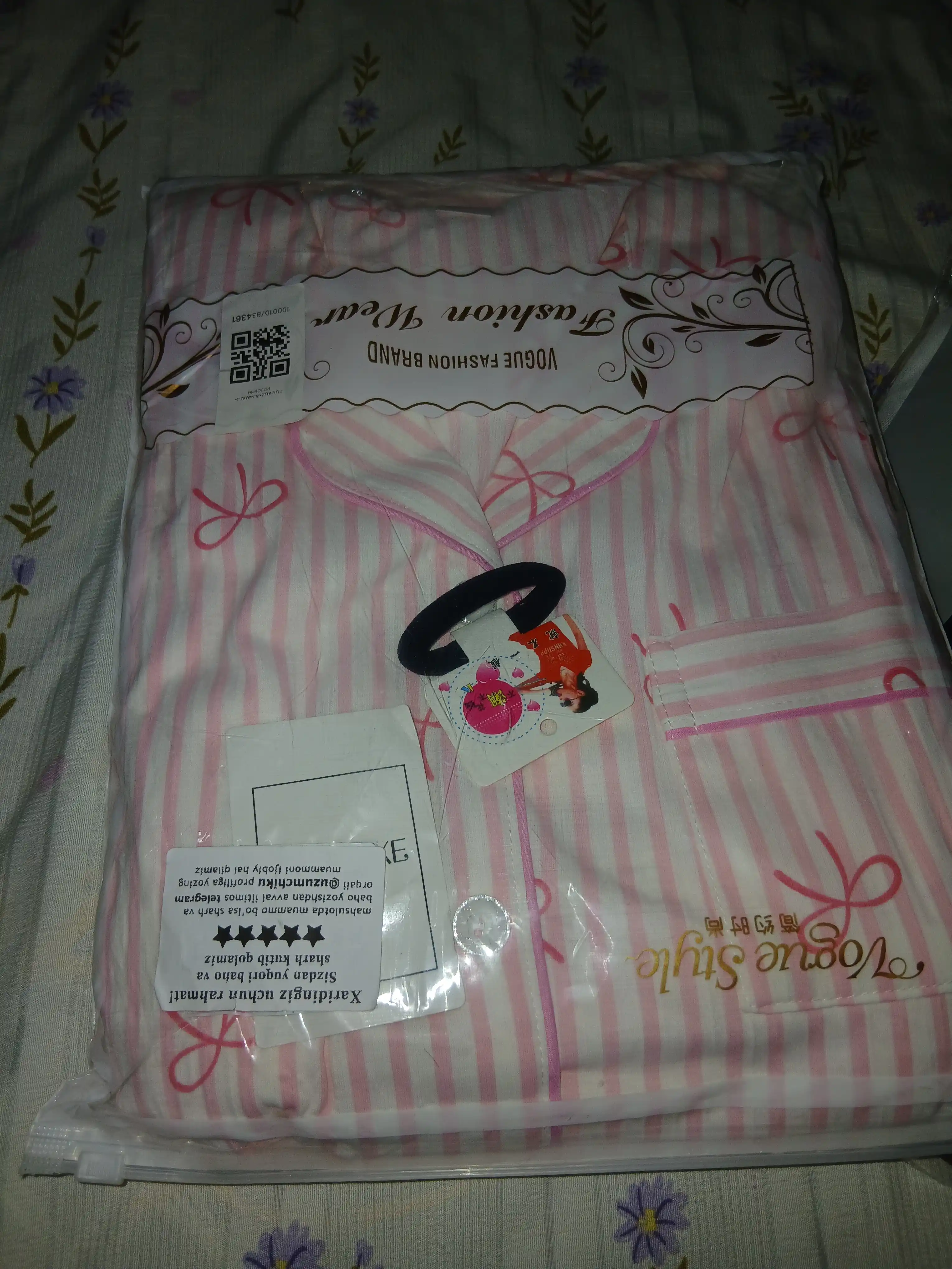 Ayollar uchun 3 ta 1 da pijama, shim va shortilar