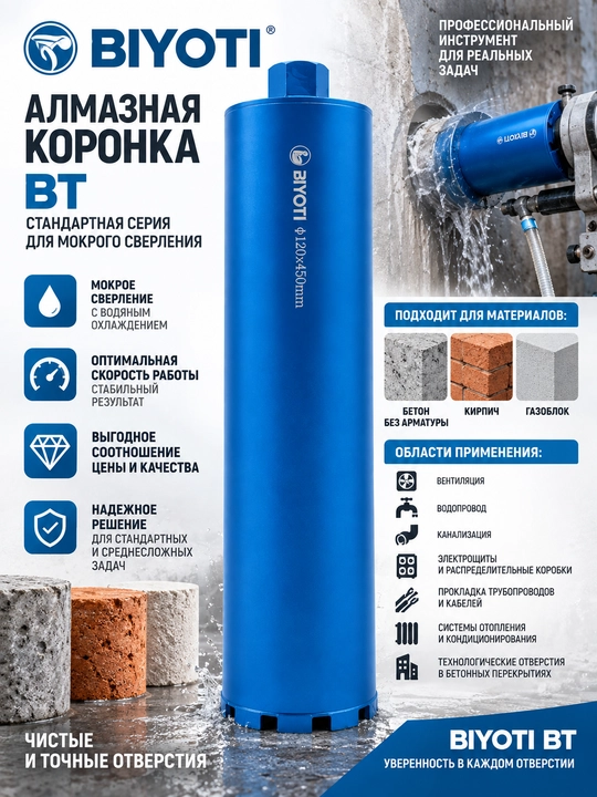 Olmos koronka 450 MM Biyoti