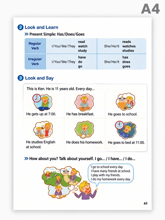My First Grammar 2 – Student Book