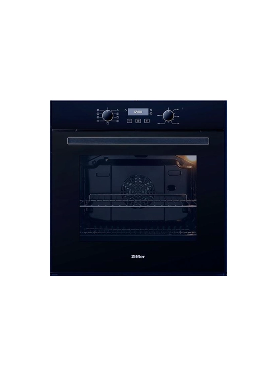 Встраиваемый духовой шкаф ZIFFLER STEAM 66 л, электрическая духовка с паром и AI Cooking,