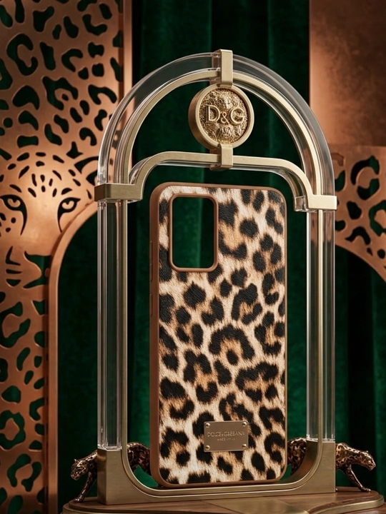 Redmi 10 uchun leopard naqshli zamonaviy himoya g‘ilofi