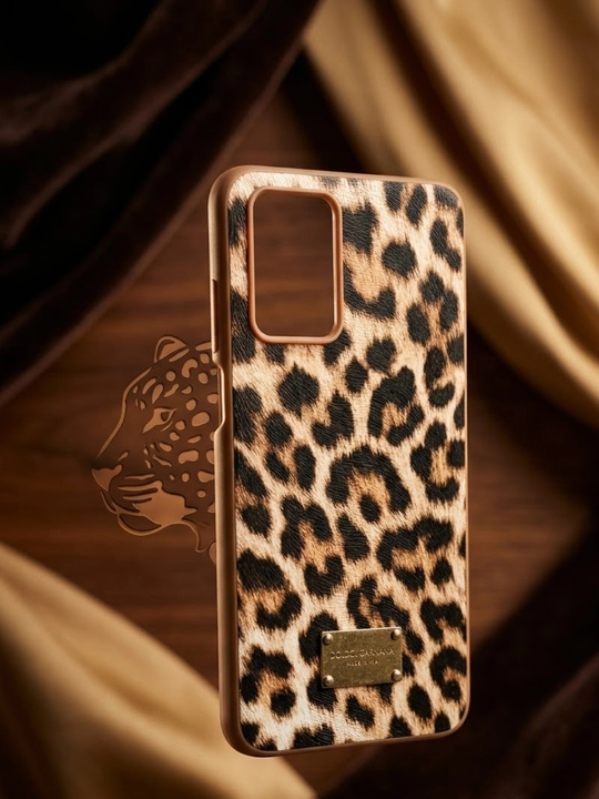 Redmi 10 uchun leopard naqshli zamonaviy himoya g‘ilofi
