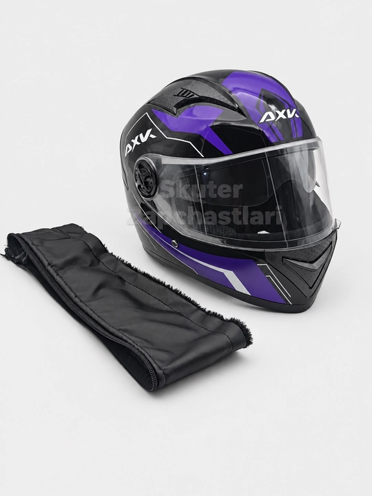 AXK moto shlem, skuter kaska va mototsikl uchun himoya moto kaska Model: 557-903