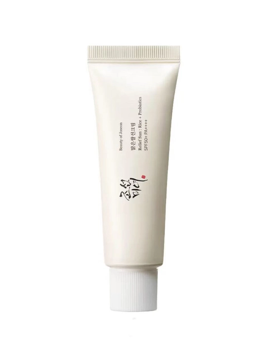 Quyoshdan himoyalovchi Beauty of Joseon Relief Sun, rays + probiotics, SPF50+, PA++++