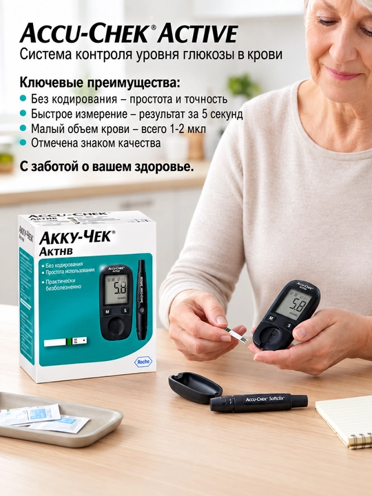 Глюкометр Акку-Чек Актив