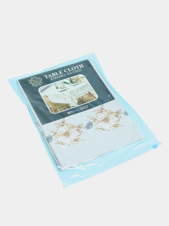 PVX Marvarid gulli dasturxon 7 hil o'lchamda, kleyonka, oshxona uchun zamonaviy dasturxon