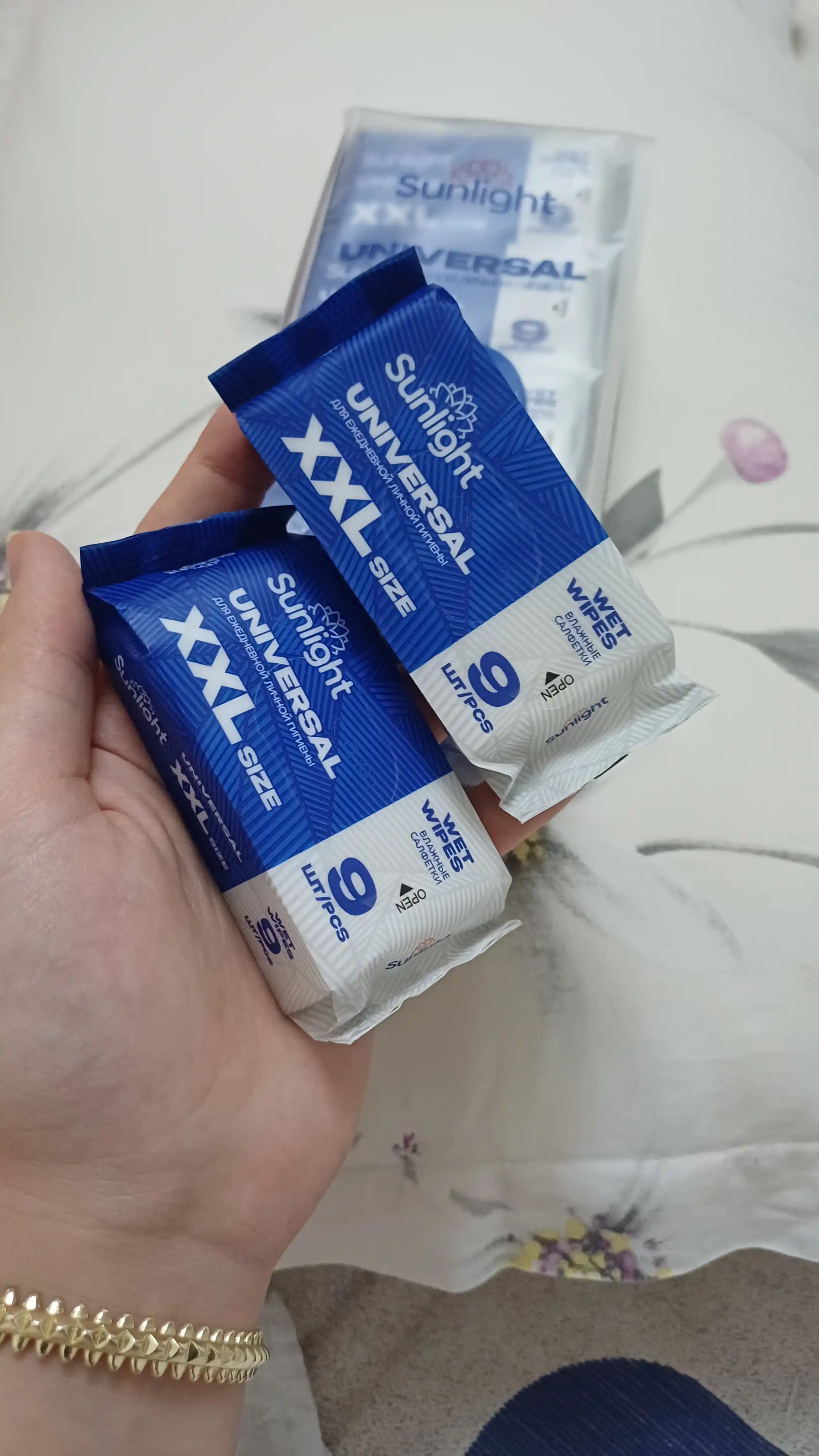 Влажные салфетки Sunlight super mini xl