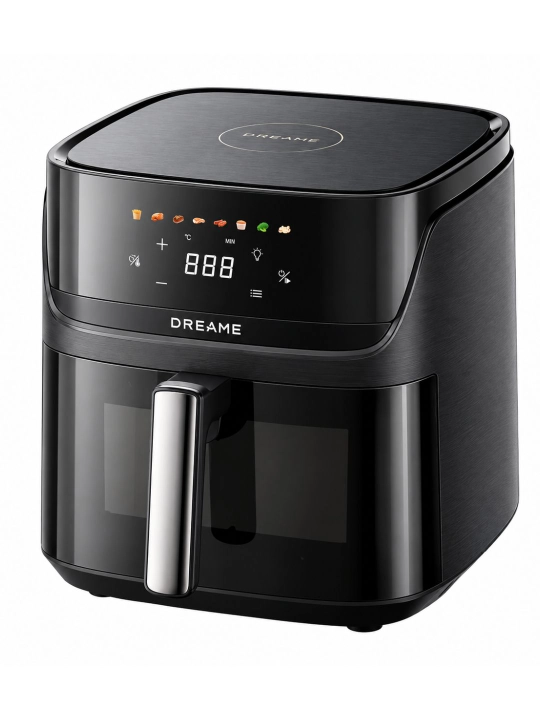Aerogril Dreame Play AF10 Pro, 7,6 l, 2800 Vt, 8 dastur, bug' bilan