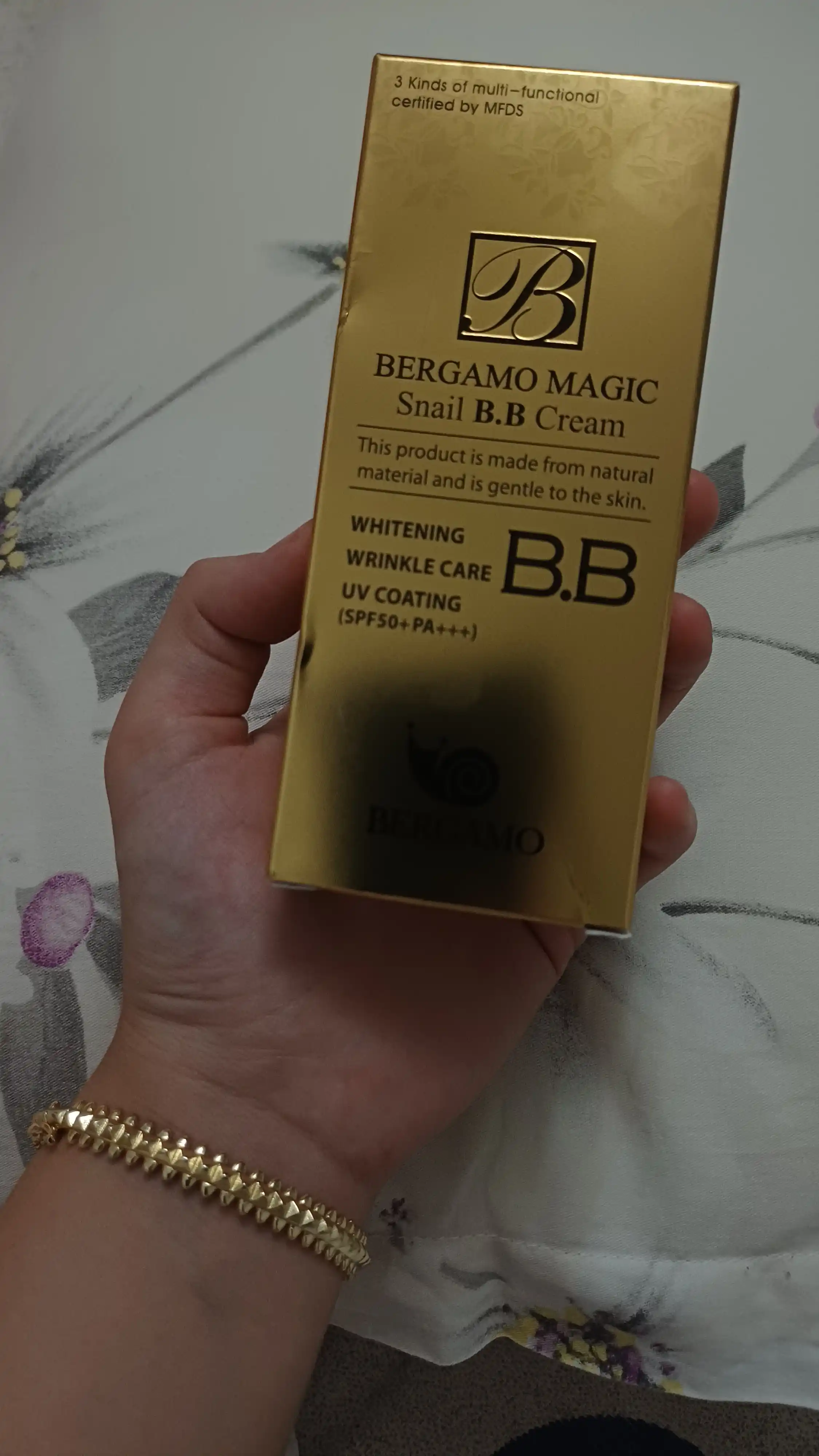 Уuz tonal kremi, Bergamo BB, SPF, matlashtiruvchi va namlantiruvchi, 50 ml