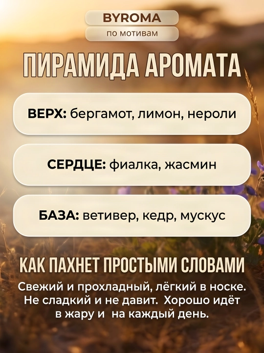 Парфюм унисекс по мотивам Bal d'Afrique, стойкие духи, парфюмерная вода 50/100 мл