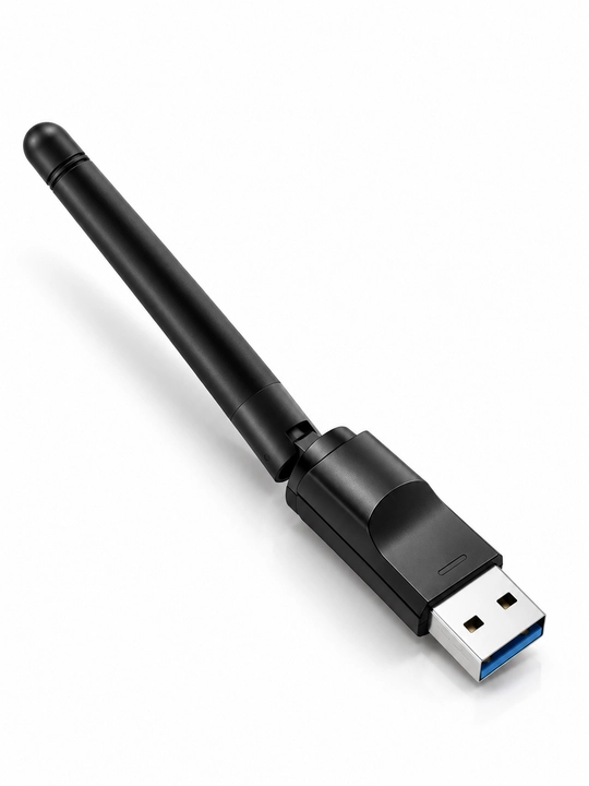 USB WiFi adapter antenna bilan, yuqori tezlik, kuchli signal