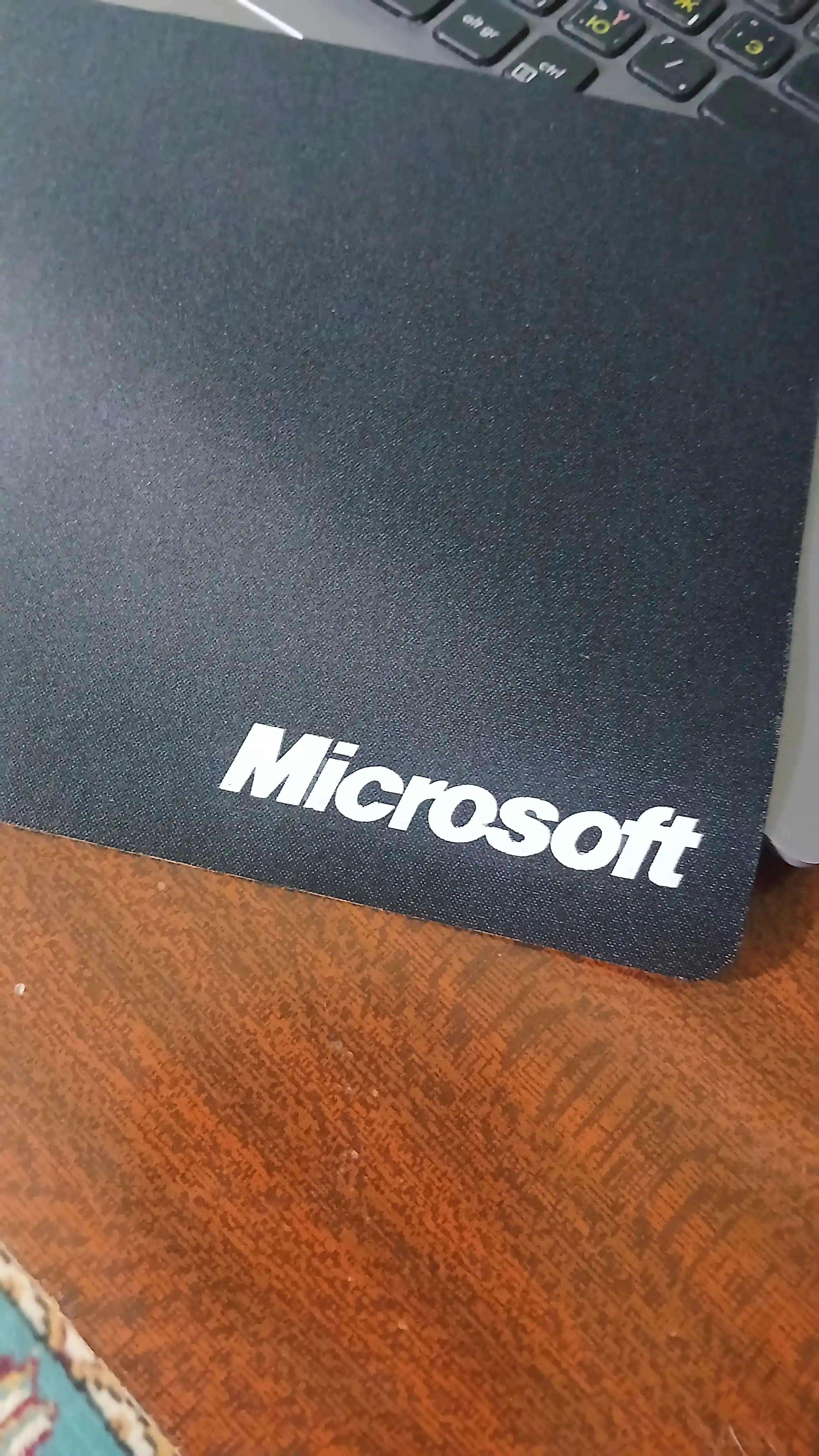 Коврик для компьютерной мыши с логотипом Microsoft, Logitech 22x18 см, Borofone 25x20 см