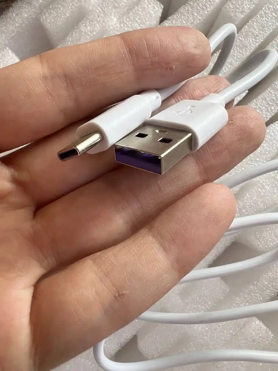 Kabel 5A Type-C USB tez zaryadlash va ma'lumotlarni uzatish uchun