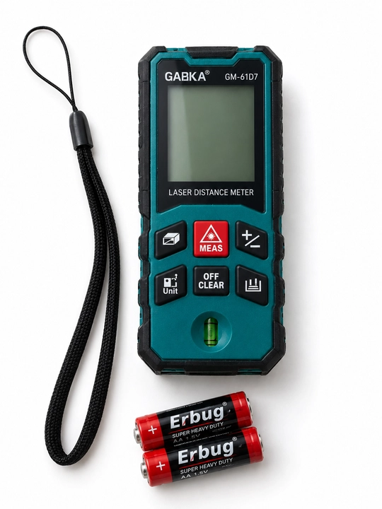 Garka lazerli masofa o‘lchagichi ixcham elektron o‘lchov asbobi