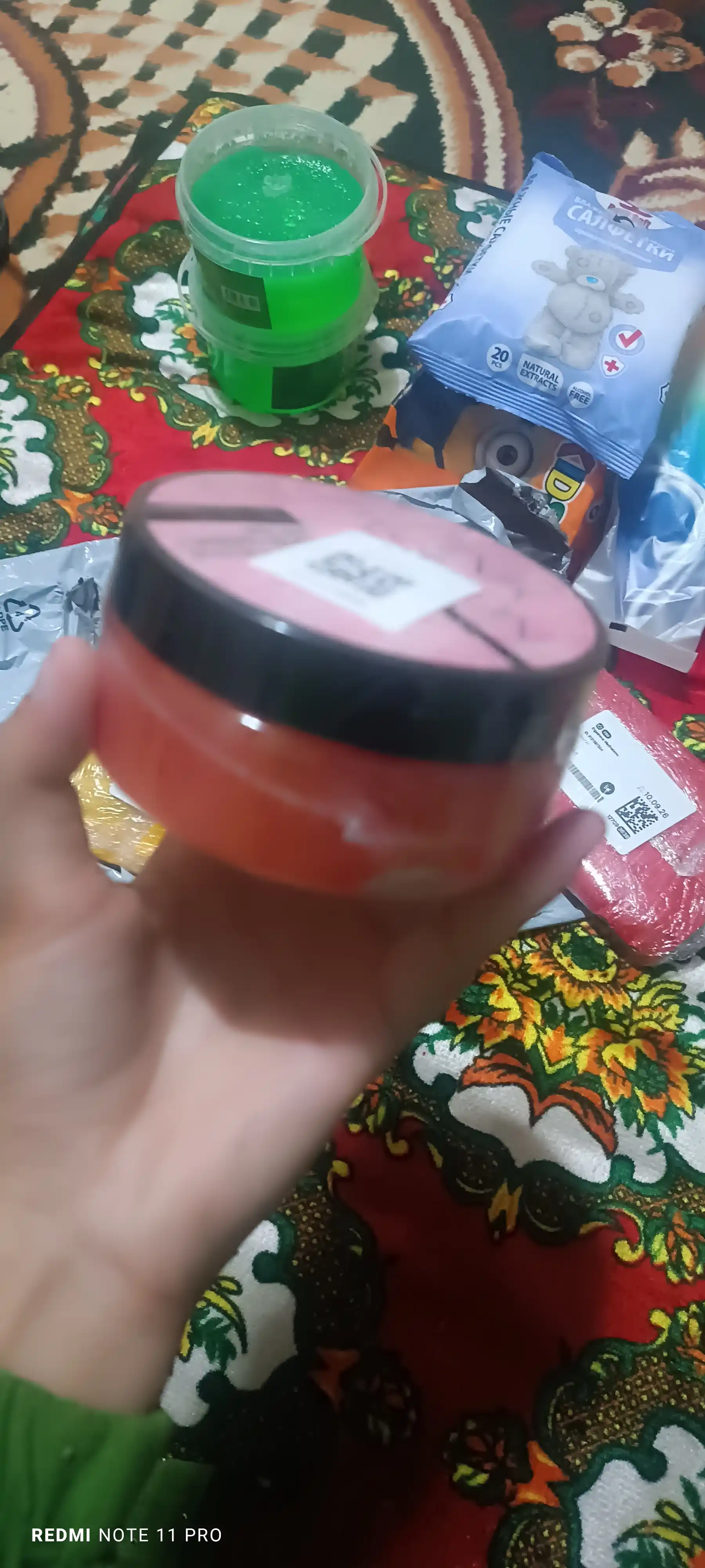 Скраб для лица и тела Pink Passion, ароматизированный скраб для тела, осветляющий, 200 г