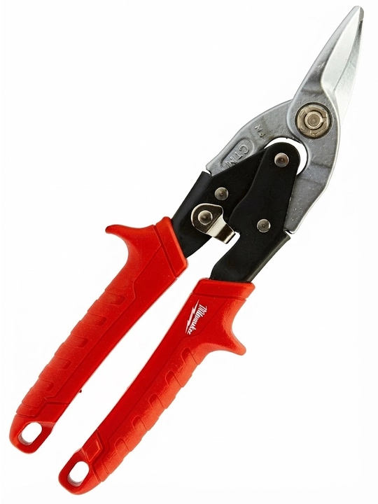 Milwaukee Heavy Duty GEN II metall qaychilari (chap qo'lda kesish uchun, qizil)