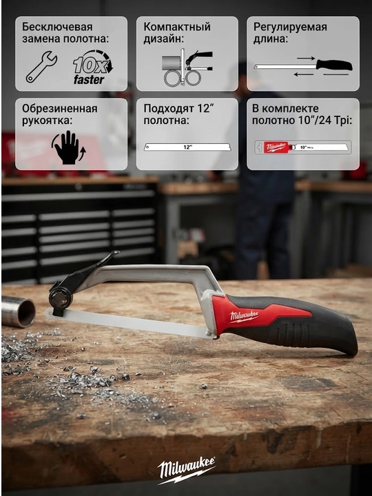 Milwaukee Compact Hack arra - 