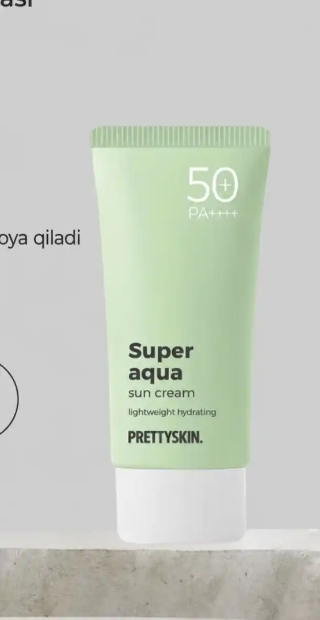 Quyoshdan himoyalovchi kremi Pretty Skin SPF50+ PA++++, 70 ml