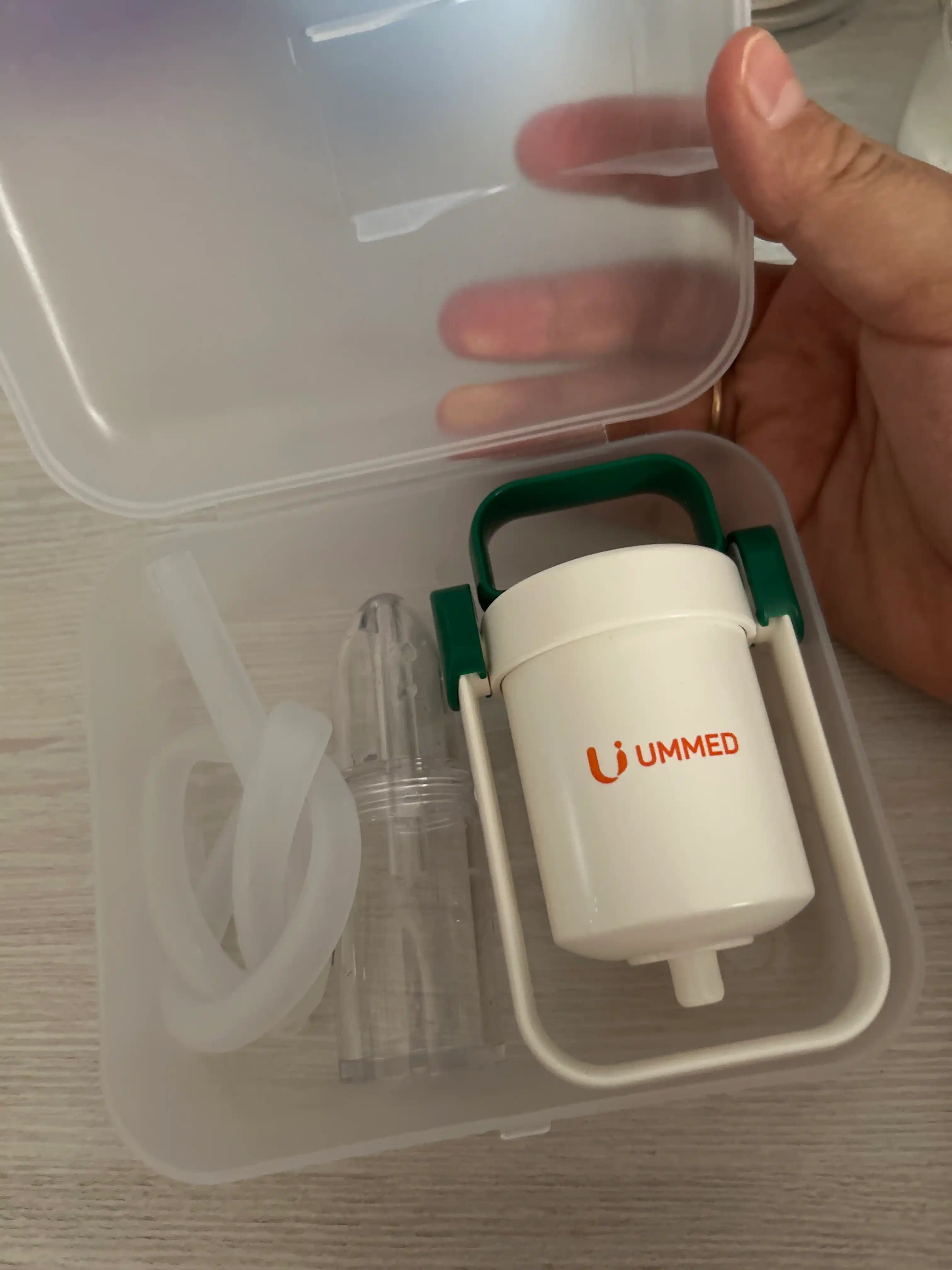 Назальный аспиратор для детей UMMED Pro U-08, ручной аспиратор