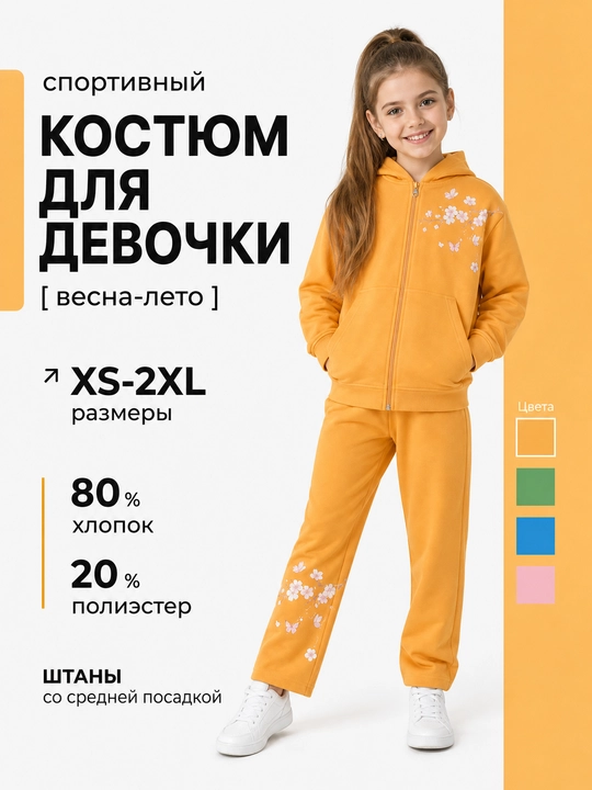 Двойка женская, женская двойка, детские вещи, детский одежда, осенняя одежда для девочек - 