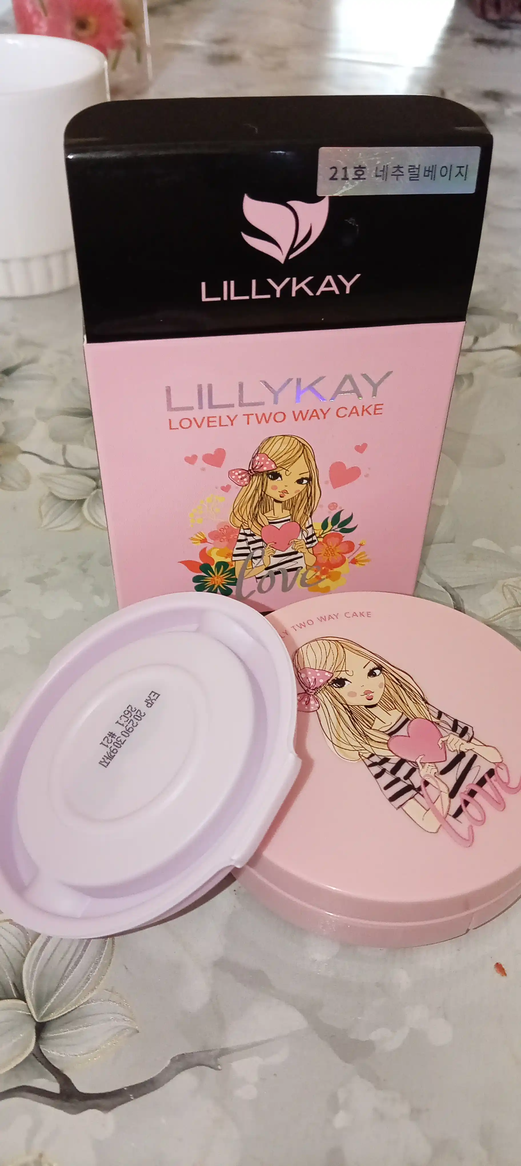 Пудра Lillykay, для всех типов кожи