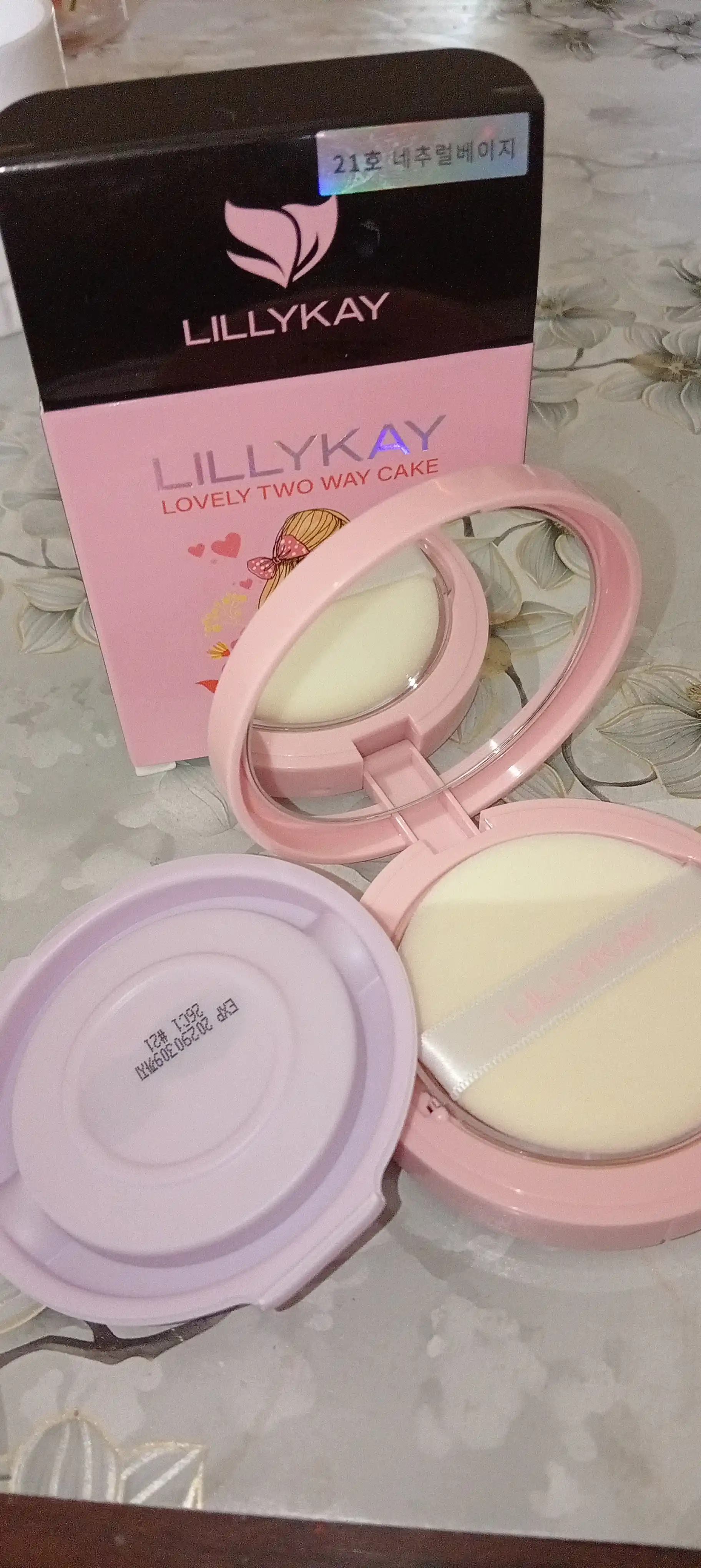 Пудра Lillykay, для всех типов кожи