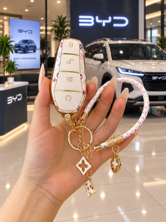 Защитный чехол для автомобильных ключей BYD, Chevrolet и Mercedes - 