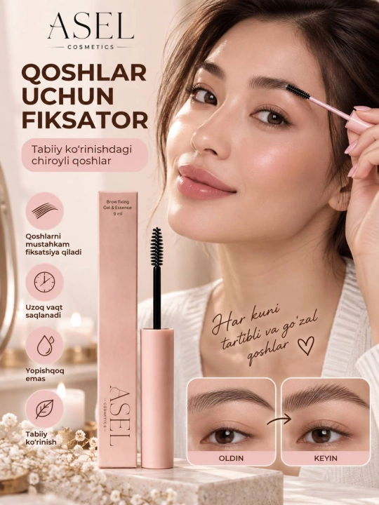 Qosh uchun gel-fiksator super fiksatsiya - 