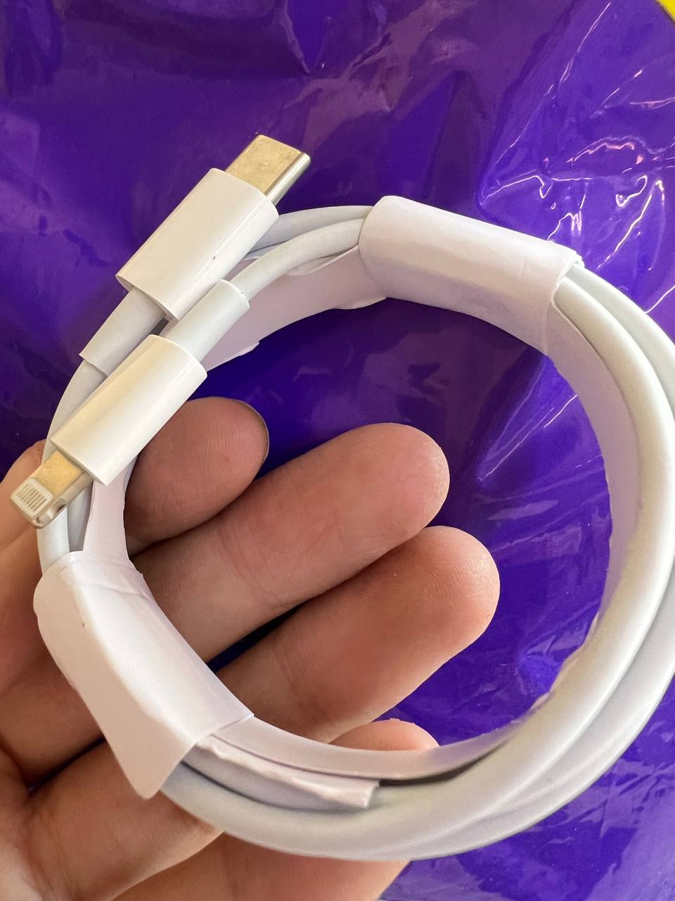 Lightning Type-C tezkor quvvatlash kabeli, iPhone quvvatlash kabeli