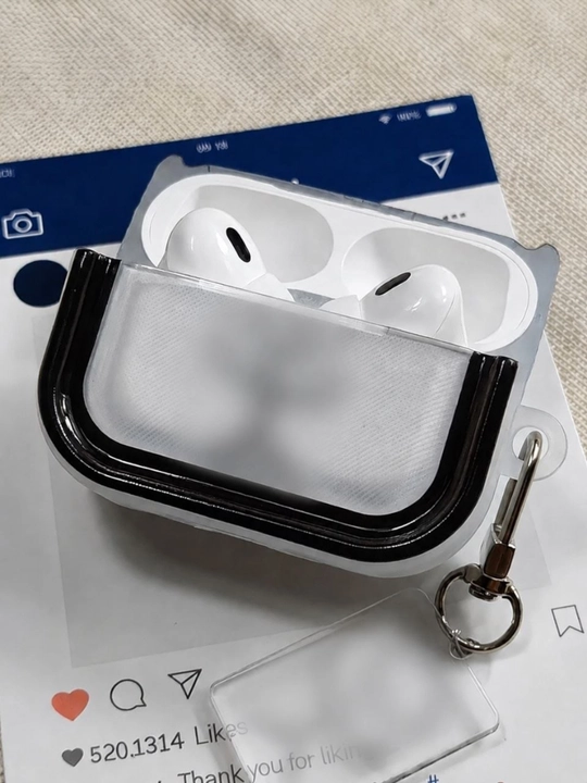 AirPods pro 1, 2, AirPods 4 simsiz quloqchinlari uchun g‘ilof