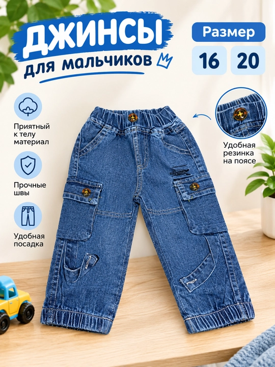Джинсы для мальчиков - 