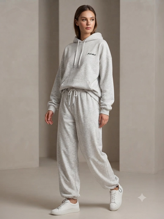 Ayollar oversize dvoyka — yumshoq sport kostyum - 
