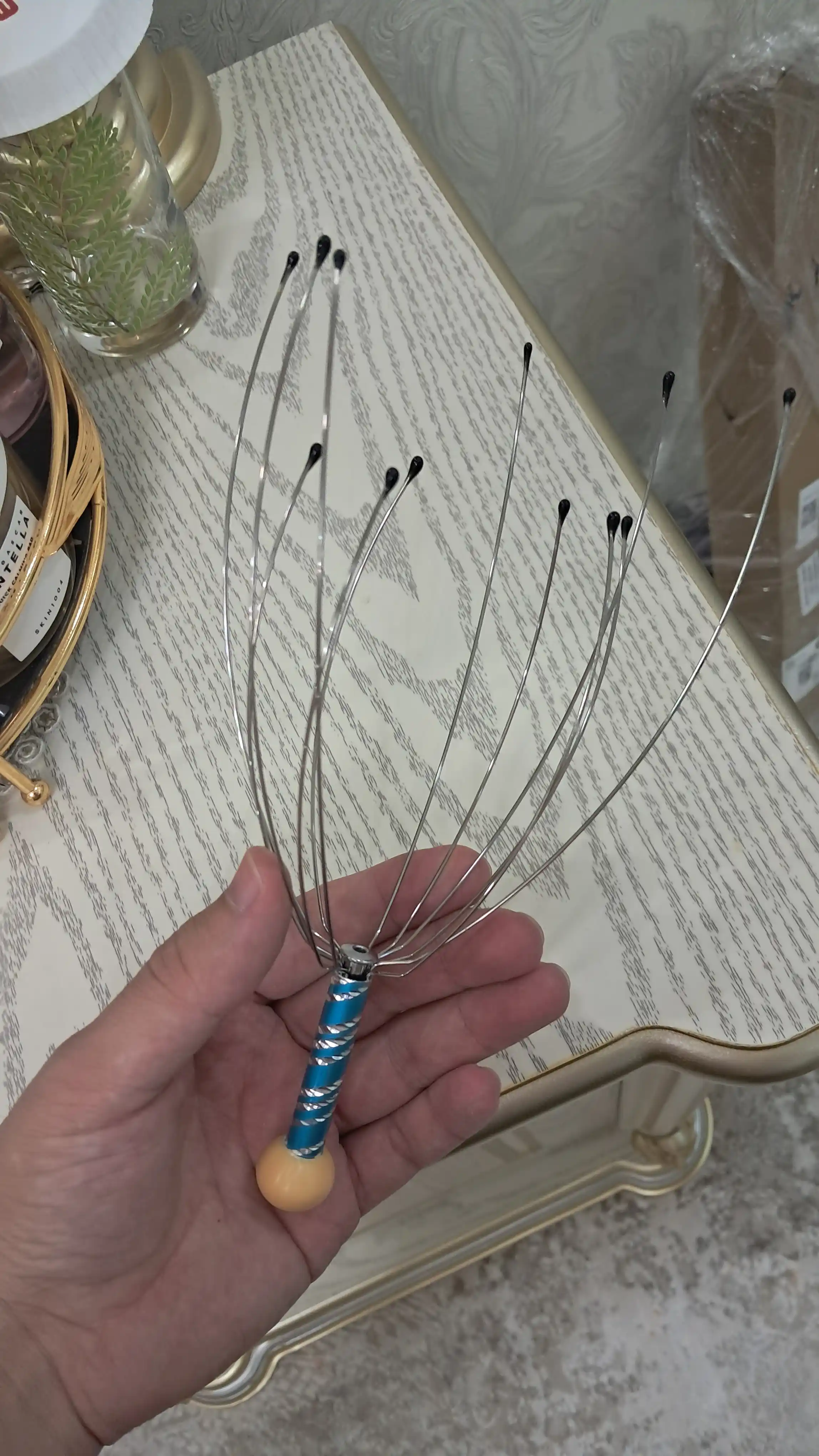 Массажёр для головы, точечное антистрессовое средство