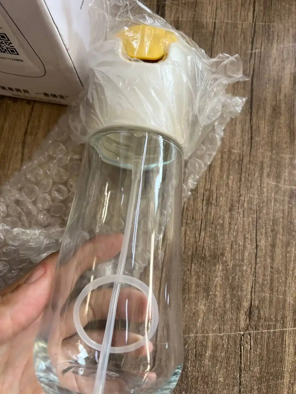 300 ml moy purkagich, moy va sirka uchun 2 ta 1 da sprey-dozator, shisha