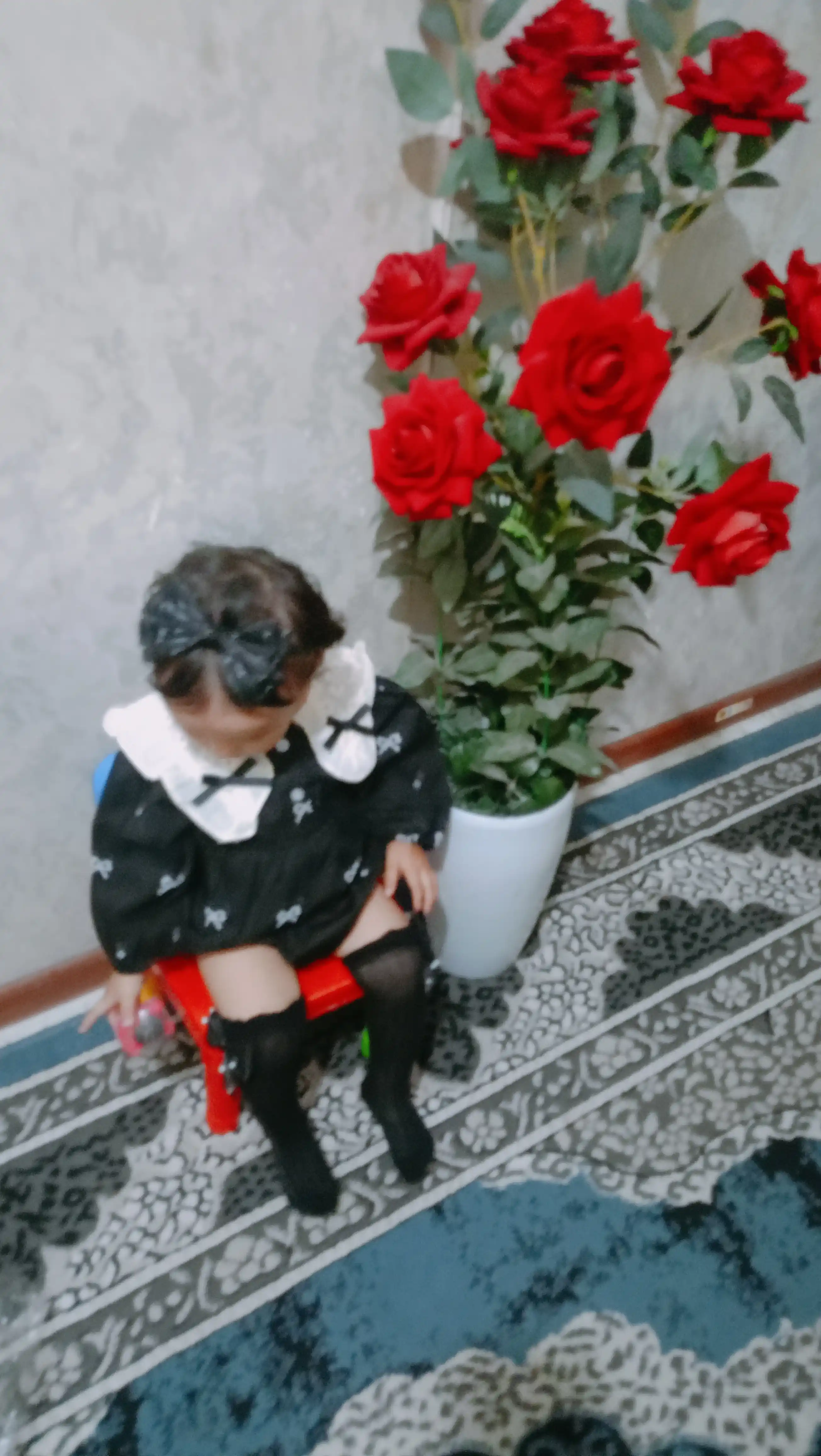 Комплект 3 в 1 для девочек: боди, носочки, повязка на голову, осенняя коллекция