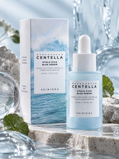 SKIN1004 Madagaskar Centella Hyalu-Cica Blue Serum namlantiruvchi zardobi, 50 ml