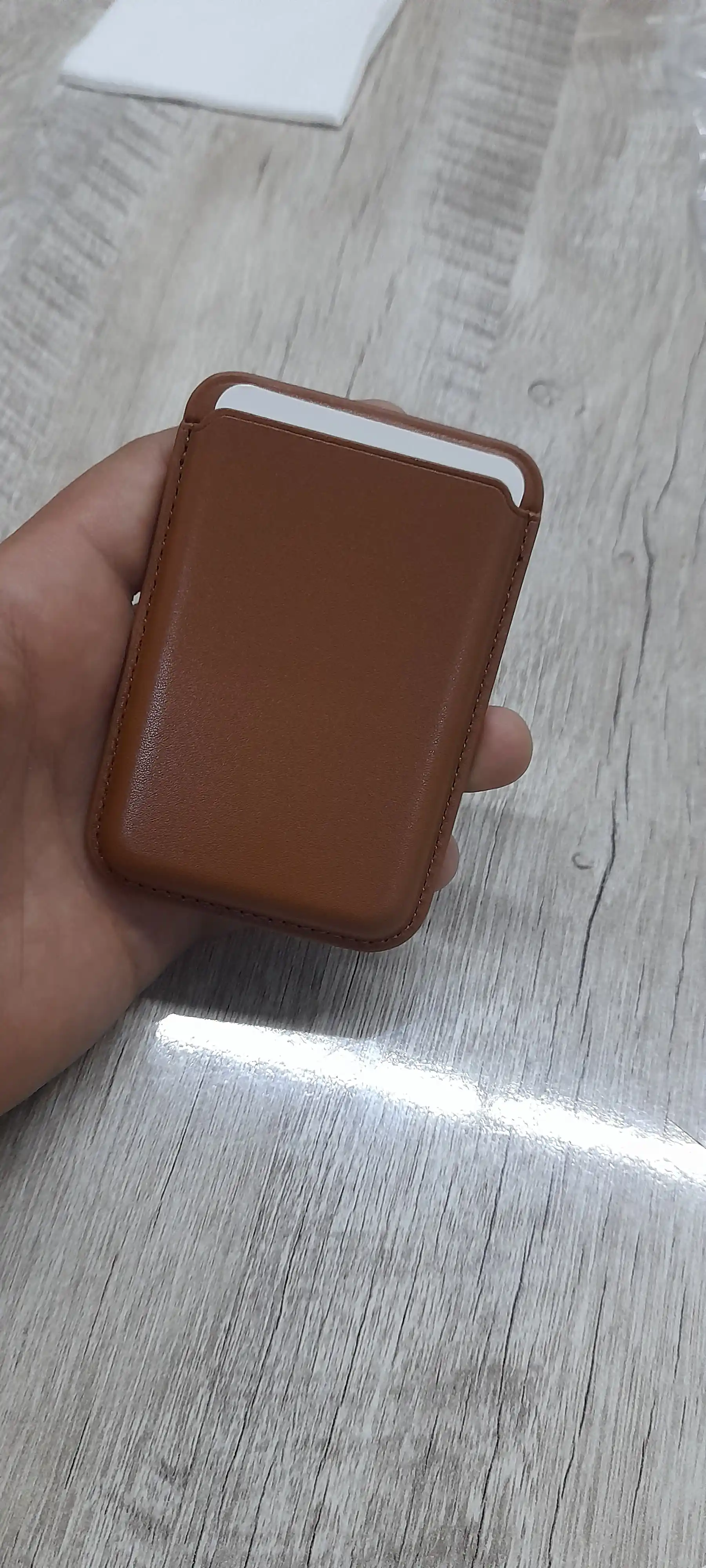 3 ta kartaga mo‘ljallangan magnit kartxolder, eko-charm, ixcham unisex hamyon