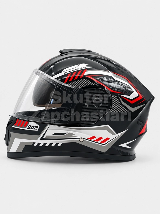 AXK moto shlem, skuter kaska va mototsikl uchun himoya moto kaska Model: 902
