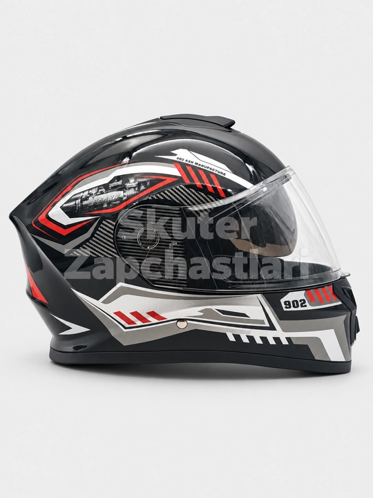 AXK moto shlem, skuter kaska va mototsikl uchun himoya moto kaska Model: 902