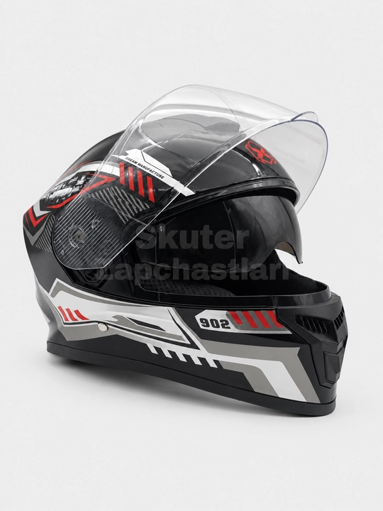 AXK moto shlem, skuter kaska va mototsikl uchun himoya moto kaska Model: 902