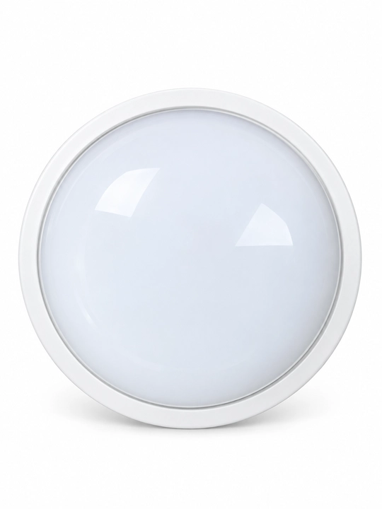 LED chiroq shift uchun Vienna 24W, namlikdan himoyalangan IP44, qoplama, dumaloq, 6500K
