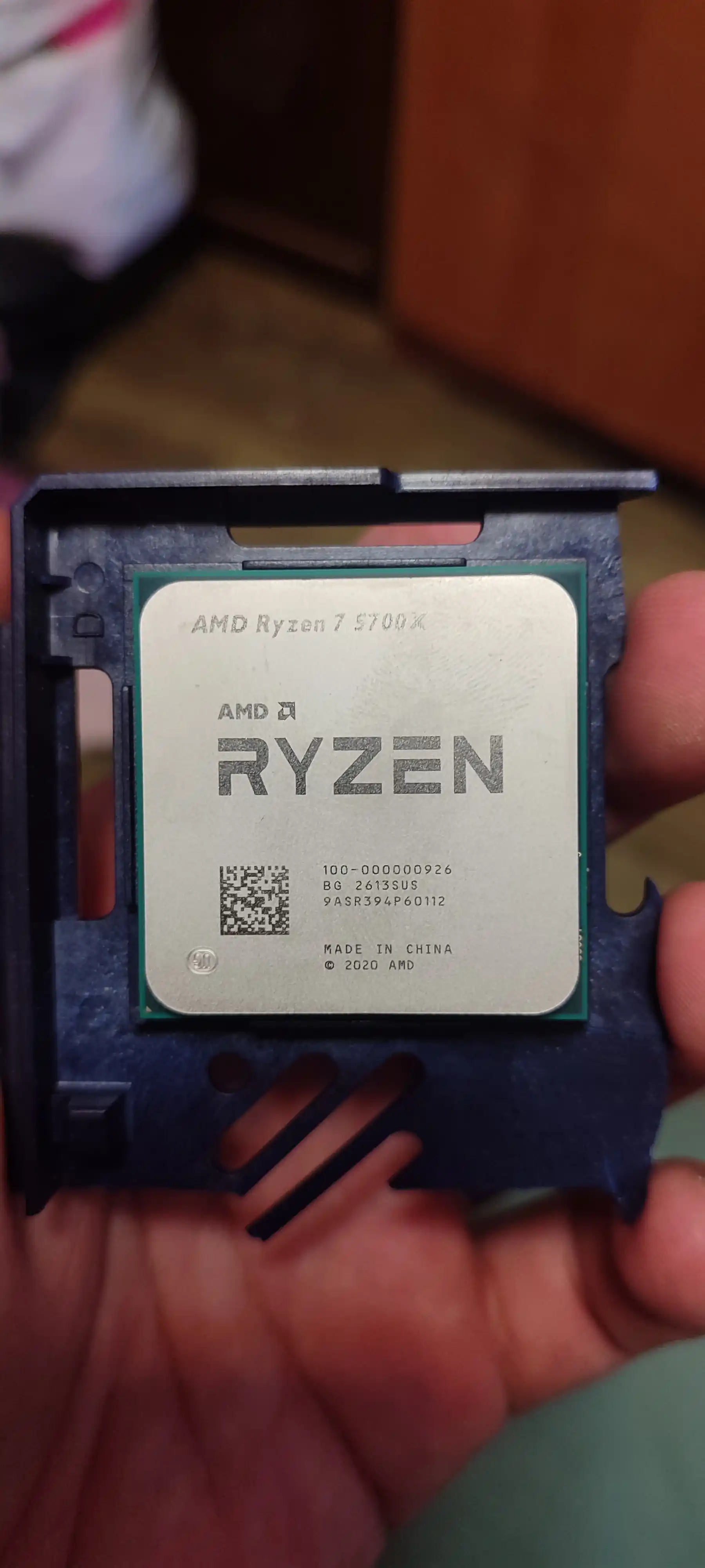 AMD Ryzen 7 5700X CPU, 8 yadro 16 oqim, 4.6GHz, 36MB Cache, AM4, Zen 3 protsesor