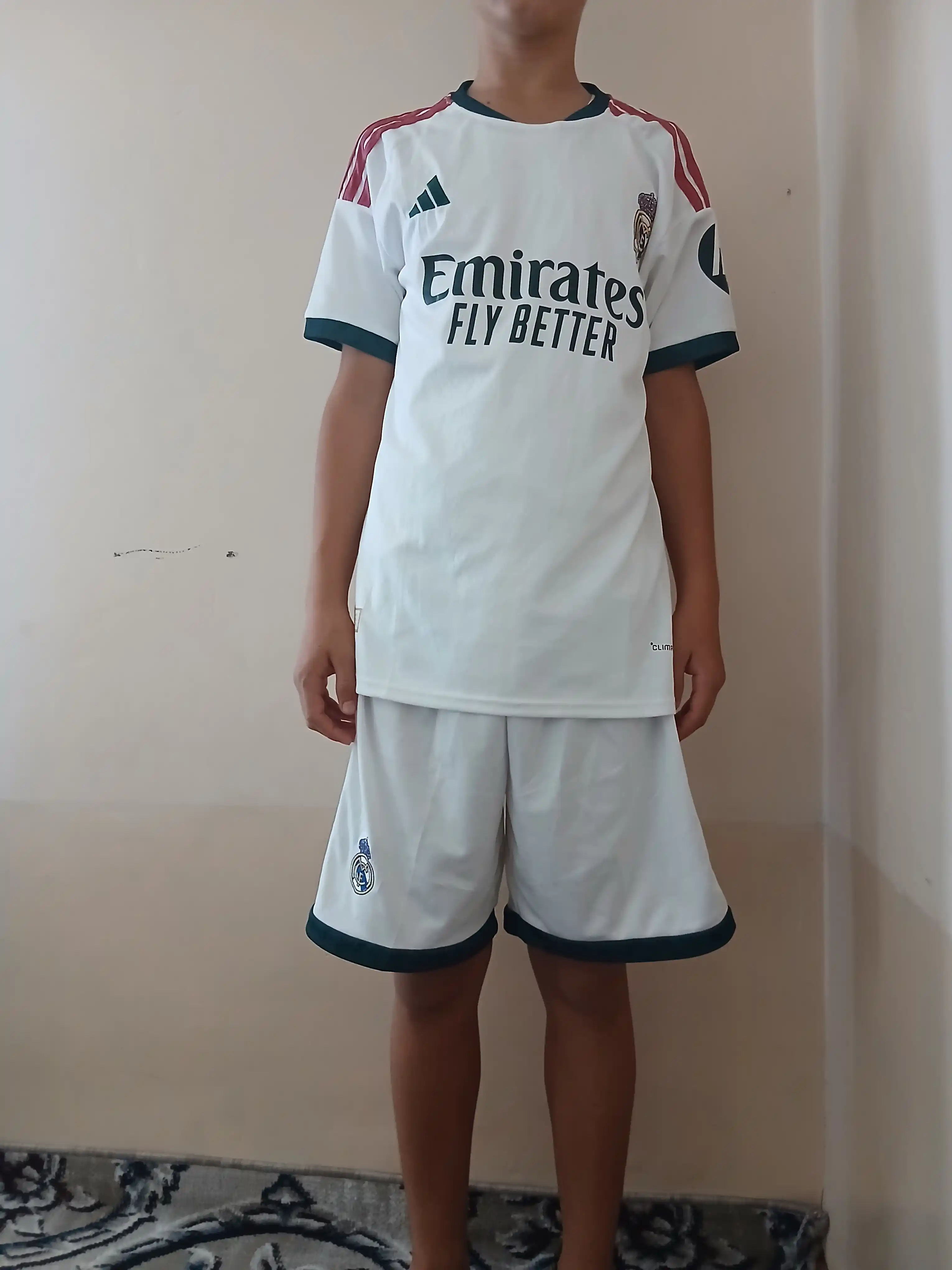 Футбольная форма Real Madrid 2026/2027 Home Kit, футболка и шорты, белая