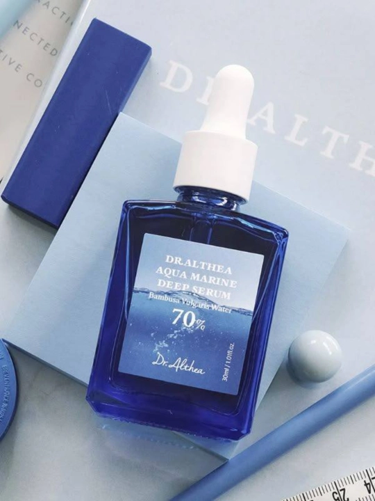 Terini chuqur namlash uchun intensiv zardob Dr.Althea Aqua Marine Deep Serum, 30 ml - 