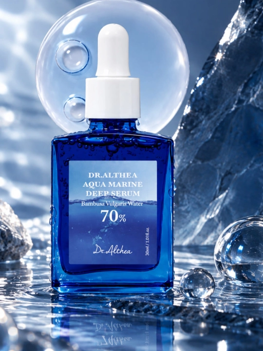 Terini chuqur namlash uchun intensiv zardob Dr.Althea Aqua Marine Deep Serum, 30 ml