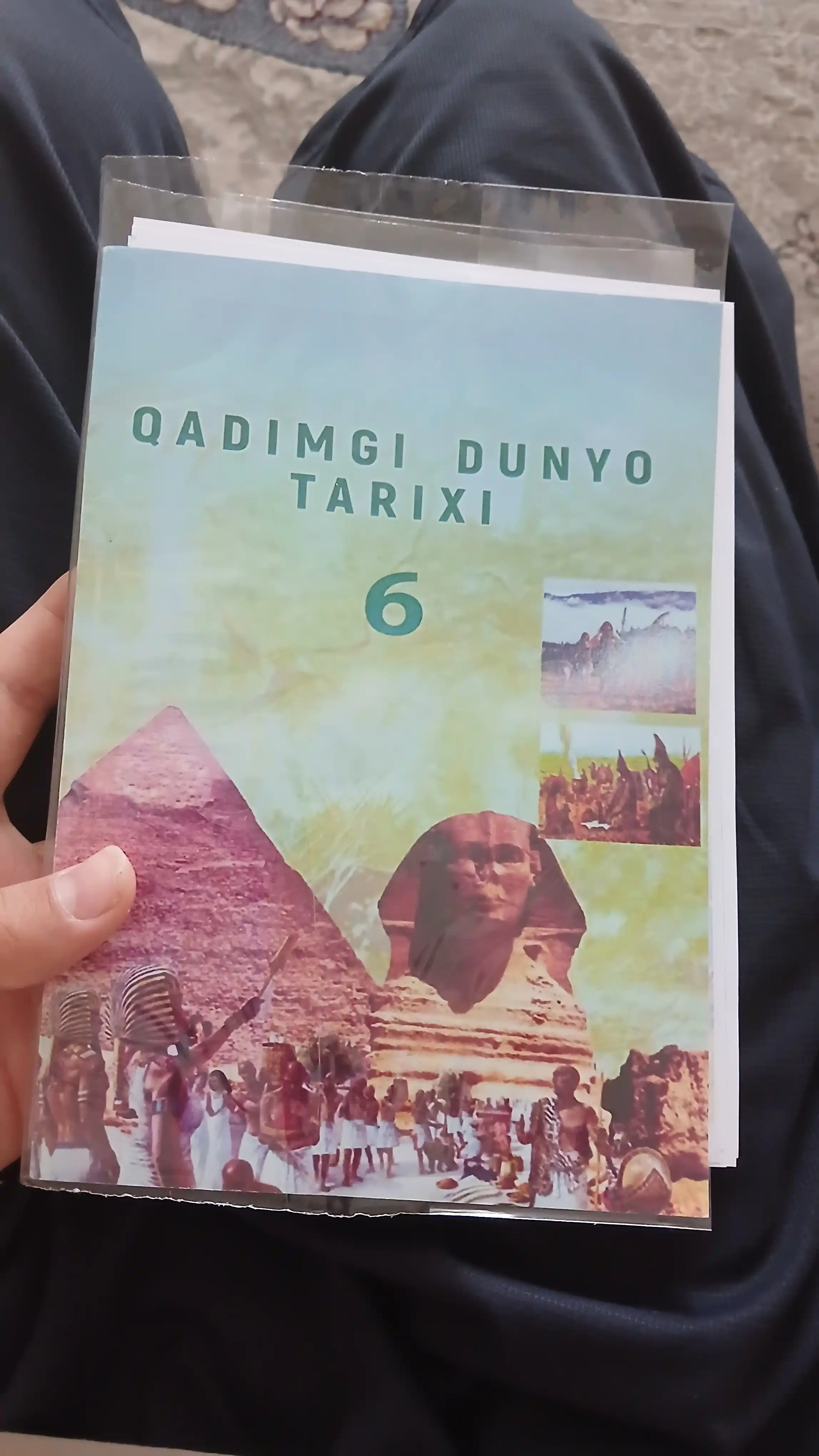 Qadimgi dunyo Tarixi, 6-sinf, 2022, A5, format