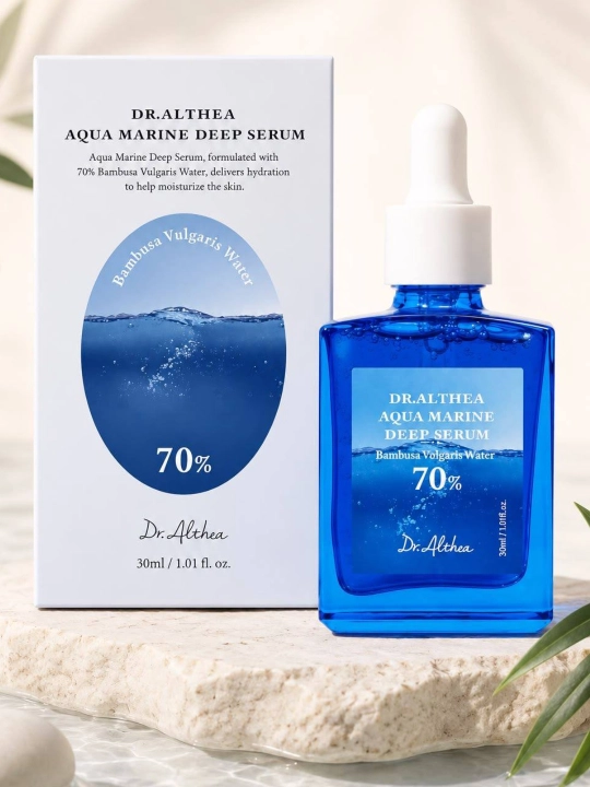 Terini chuqur namlash uchun intensiv zardob Dr.Althea Aqua Marine Deep Serum, 30 ml