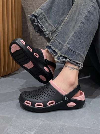 Ayollar uchun yengil EVA klog shippaklari Crocs uslubida - 