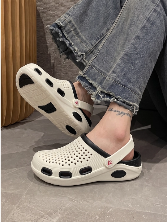 Ayollar uchun yengil EVA klog shippaklari Crocs uslubida - 